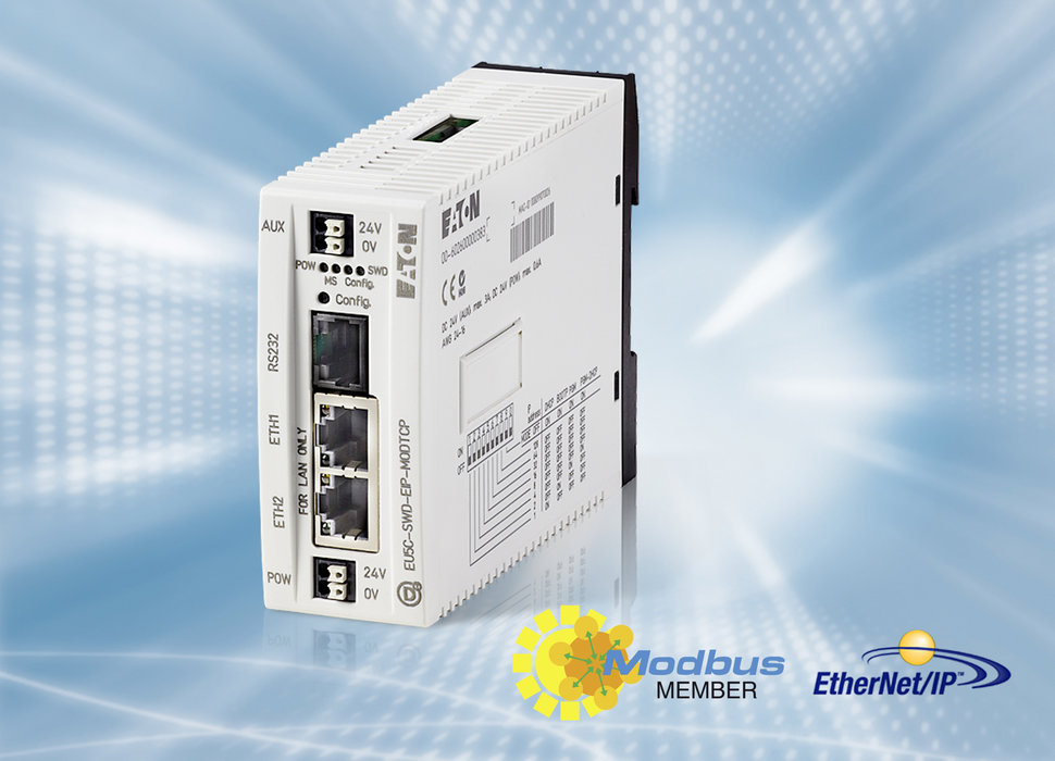 Nowy moduł gateway SmartWire-DT dla Ethernet/IP oraz Modbus-TCP.